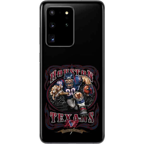 Liquid Blue NFL Houston Texans Running Back Galaxy S20 Ultra 5G Skin
